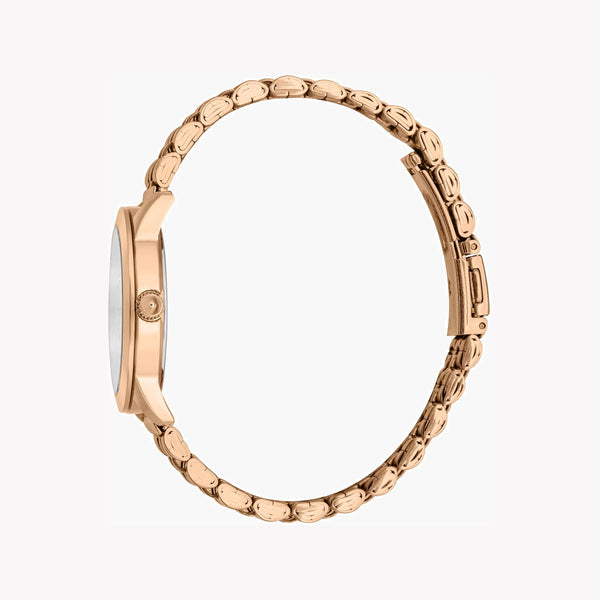Just Cavalli Women's Rose Gold Stainless Steel Watch, Silver Dial | Jc1l211m0275 by i-watch