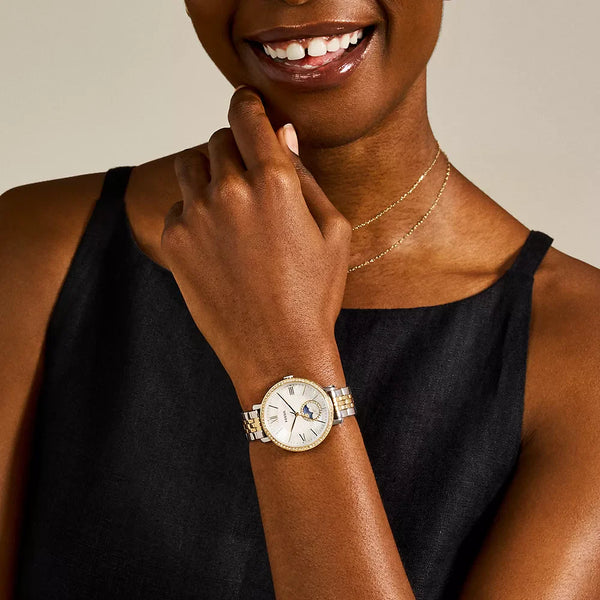 Fossil Women's Silver Watch, Multicolor Dial | Es5075 by i-watch