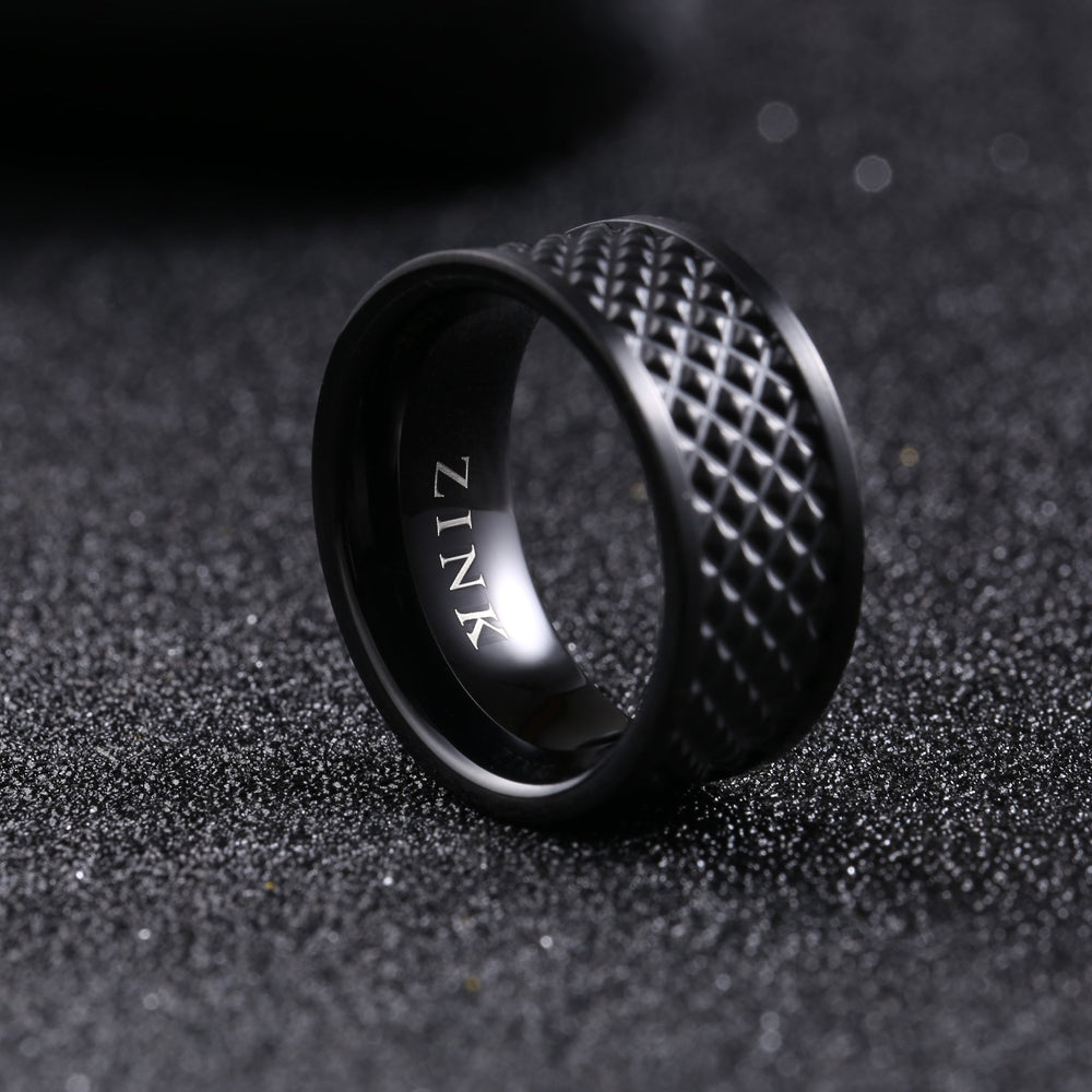 Zjrg022smib Zink Men's Rings by i-watch