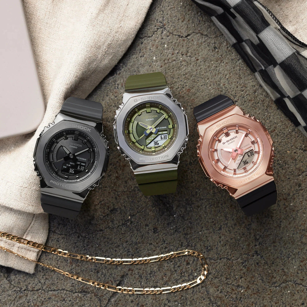 Casio G-Shock Gm-S2100b-8adr Adventure Ready - Stylish Sporty Women's Watch With Sleek Resin BAnd and Precision Timekeeping by i-watch