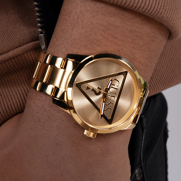 Guess Women's Gold Watch, Champagne Dial | Gw0782g1 by i-watch