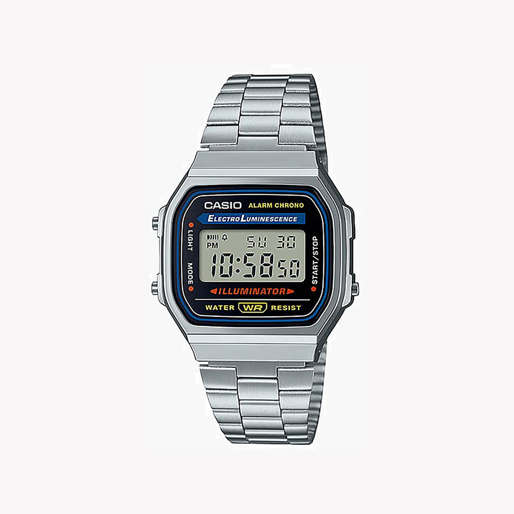 CASIO A168WA-1 ADVENTURE COMPANION - STYLISH DIGITAL WATCH FOR EVERYDAY EXPLORATION