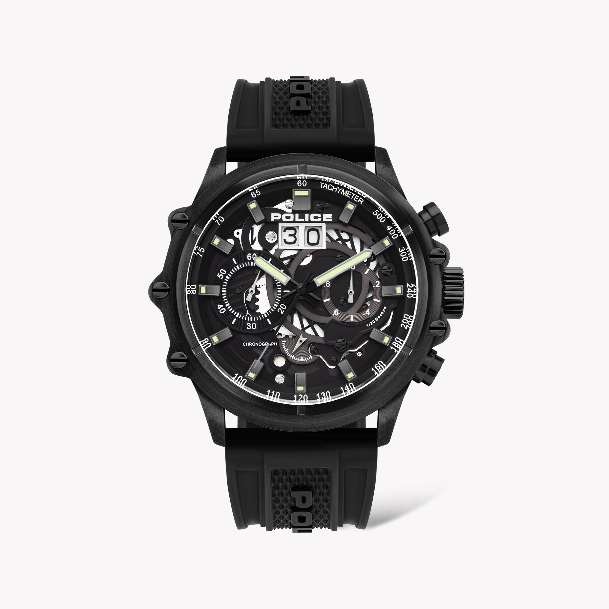 POLICE PL-16018JSB_02P BLACK BOLD - MEN'S STYLISH & DURABLE TIMEPIECE WITH WATER RESISTANCE