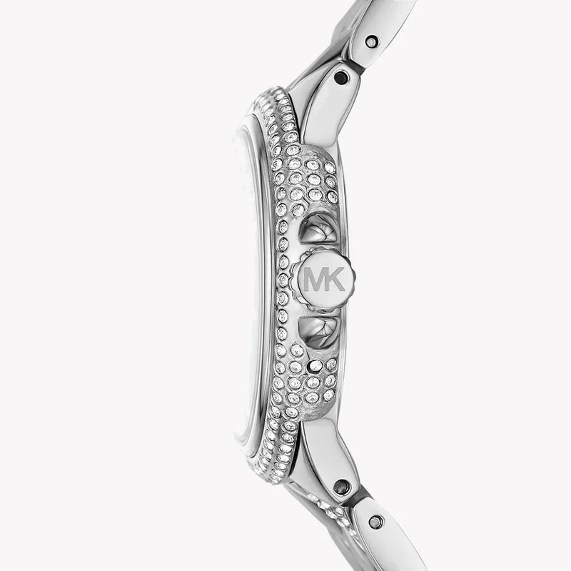Michael Kors Women's Silver Stainless Steel Watch, Silver Dial | Mk4804 by i-watch
