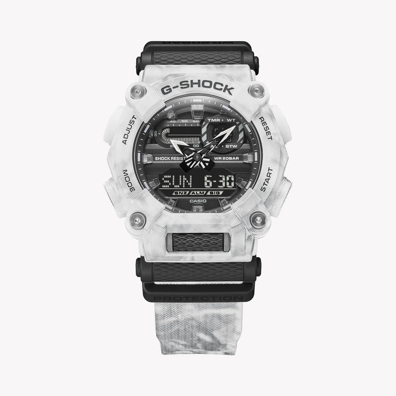 Casio G-Shock Ga-900gc-7adr - Adventure-Ready Elegance Men's Watch With Silver Case & Black Band by i-watch