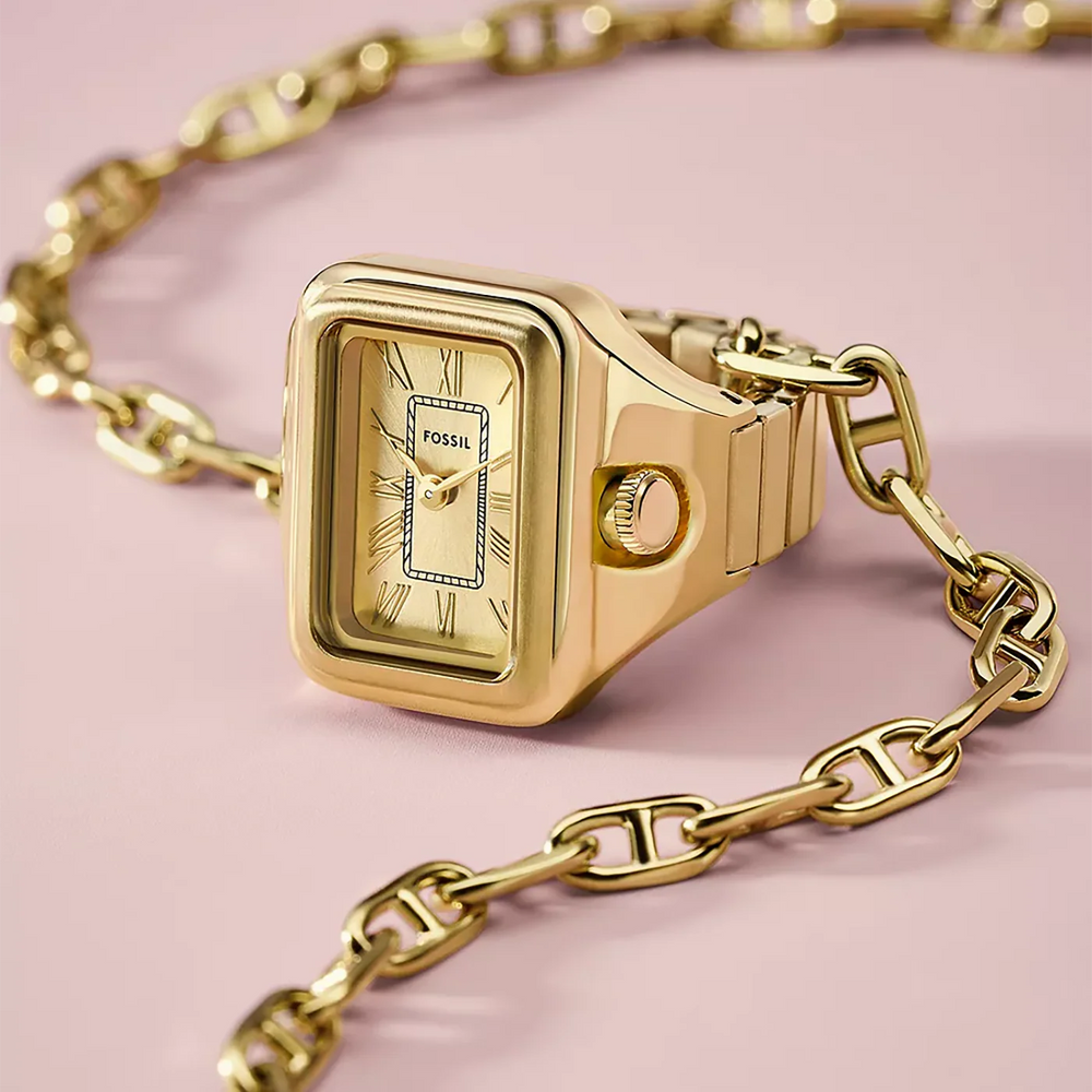 Fossil Women's Gold Stainless Steel Watch, Gold Dial | Es5343 by i-watch