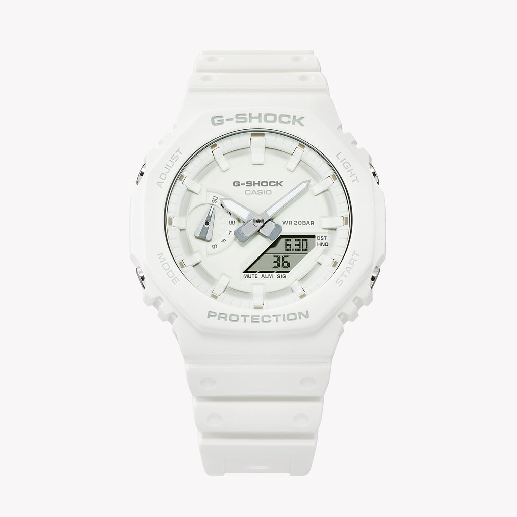 CASIO G-SHOCK GA-2100-7A7DR - ADVENTURE-READY WHITE RESIN MEN'S WATCH-i-Watch-6