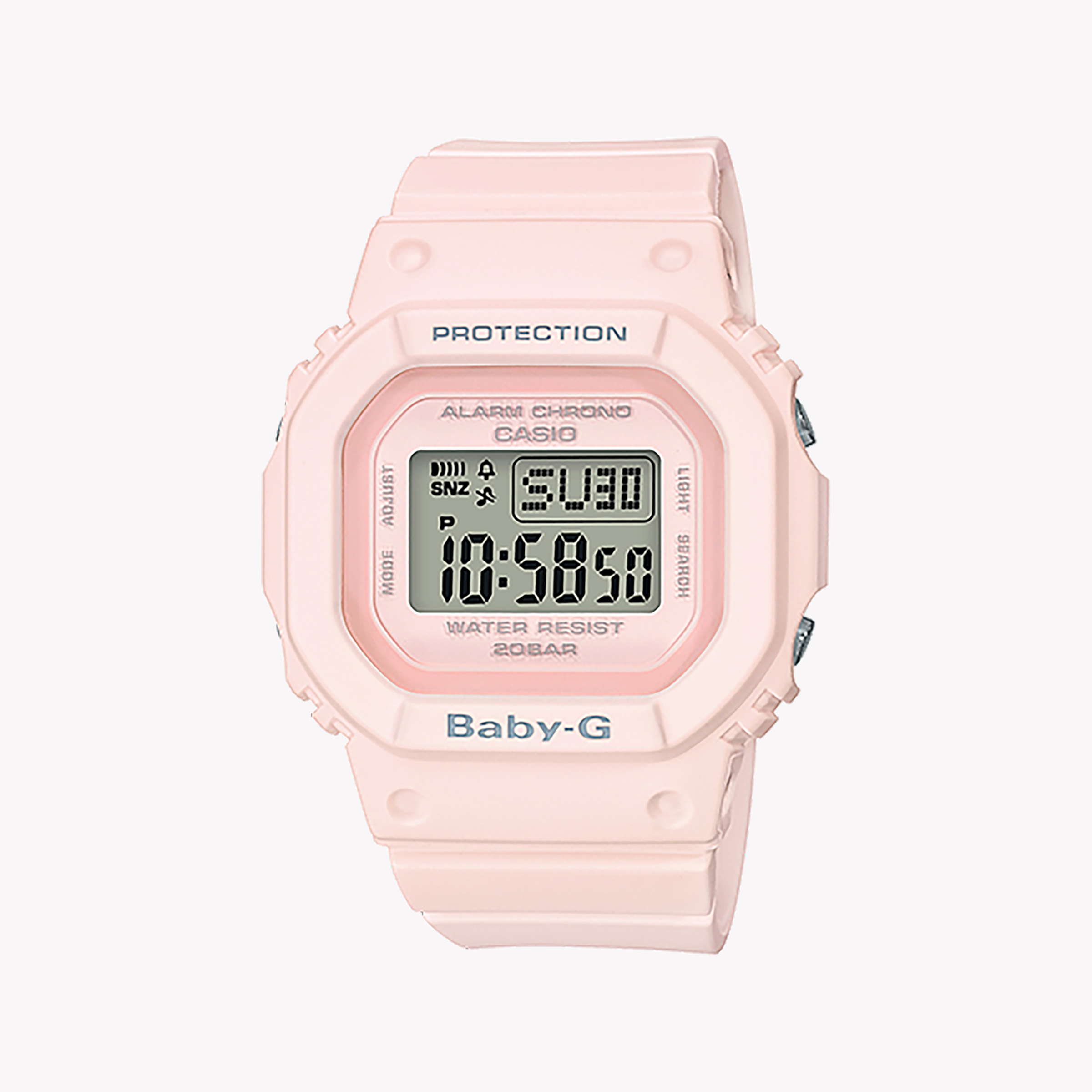 BGD-560-4DR BABY-G ADVENTURE TIME - VIBRANT PINK SPORTY WOMEN'S WATCH for All Your Escapades