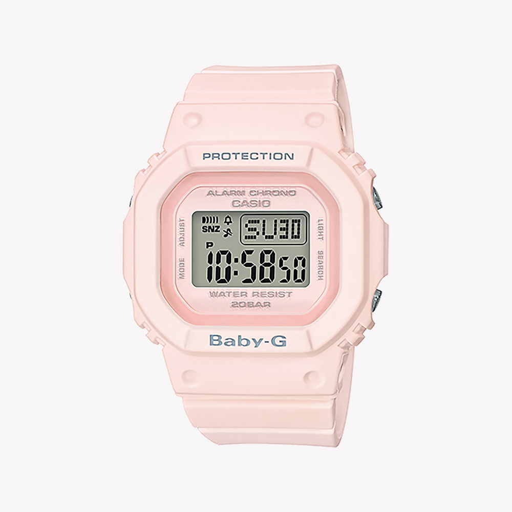 Baby-G Women's Pink Resin Watch, Lightweight & Stylish | Bgd-560-4dr by i-watch