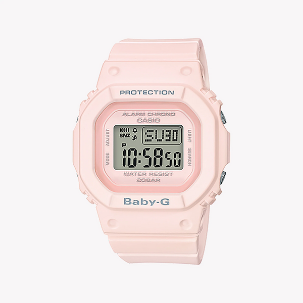 Baby-G Women's Pink Resin Watch, Lightweight & Stylish | Bgd-560-4dr by i-watch