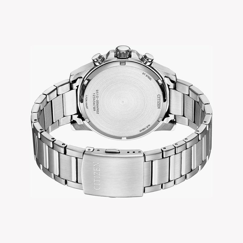 Citizen Men's Stainless Steel Watch, Silver/Blue | An3690-56l by i-watch