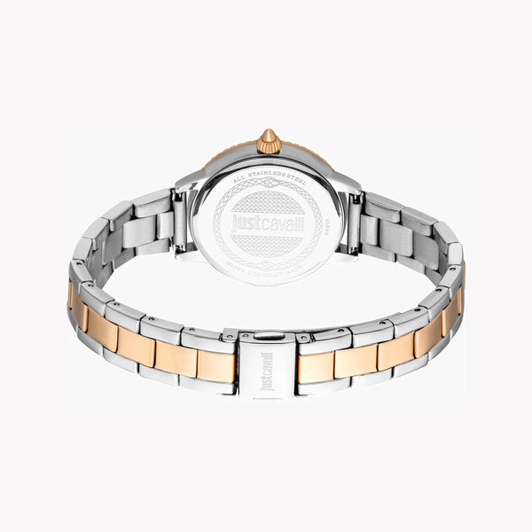 Just Cavalli Women's Two Tone Watch, Silver Dial | Jc1l259m0095 by i-watch