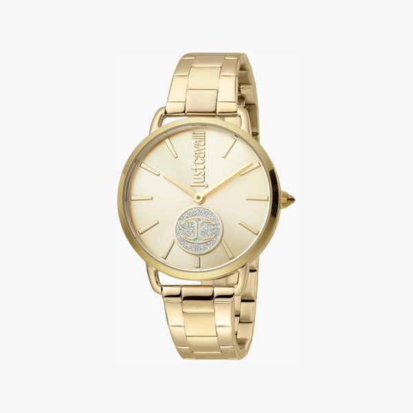 Just Cavalli Women's Gold Stainless Steel Watch, Champagne Dial | Jc1l117m0065 by i-watch