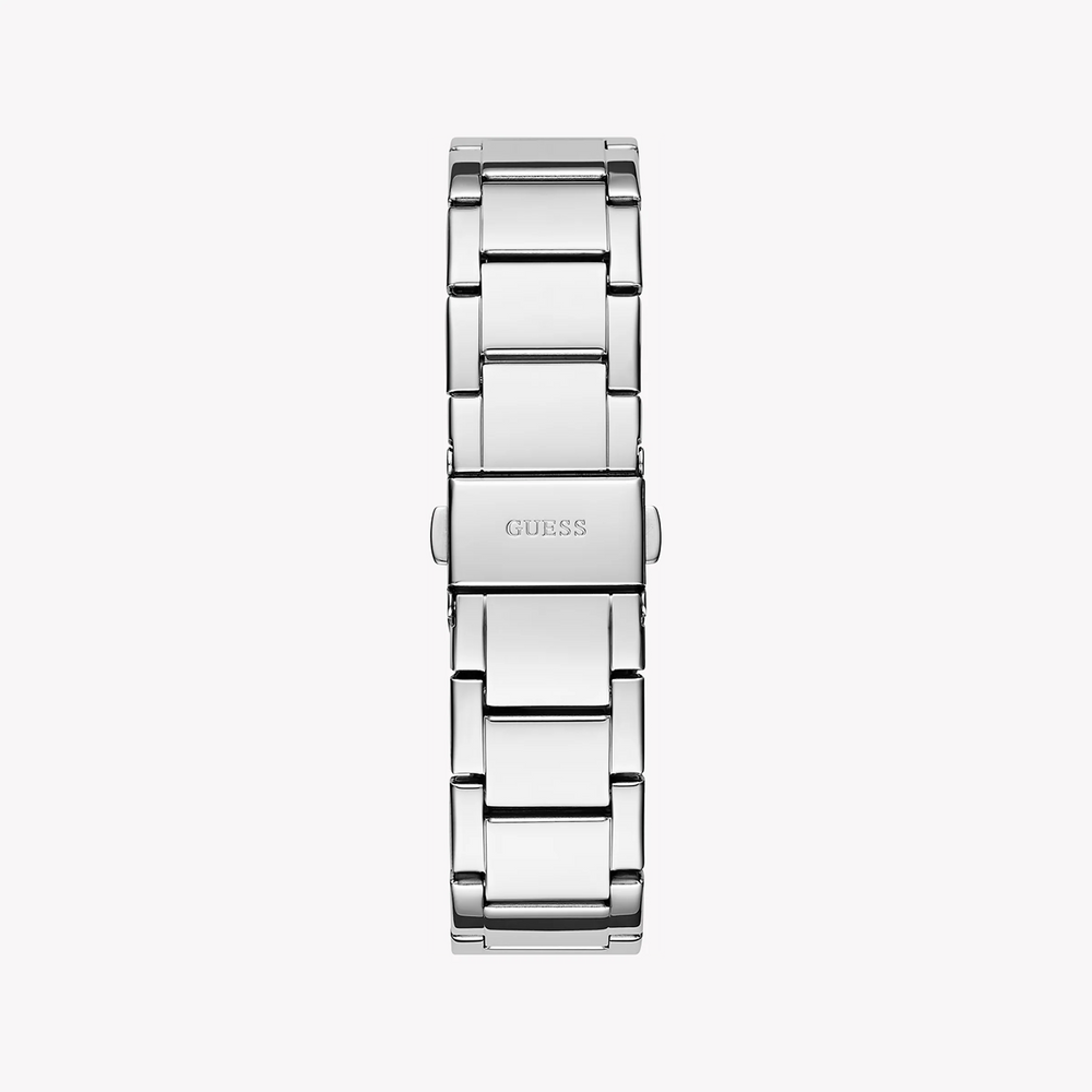 Guess Women's Silver Stainless Steel Watch, Silver Dial | Gw0747l1 by i-watch