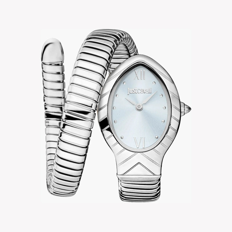 Just Cavalli Women's Silver Stainless Steel Watch, Silver Case | Jc1l247m0015 by i-watch