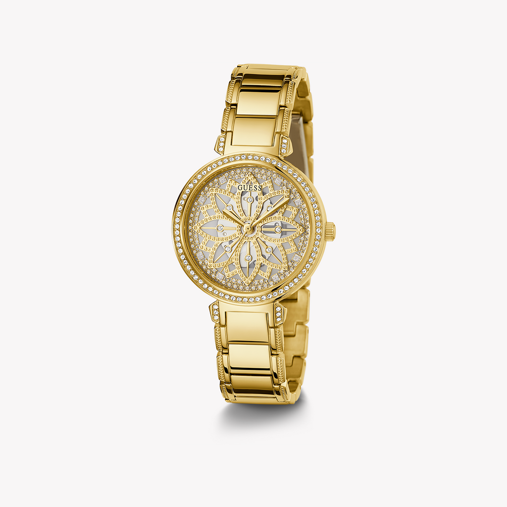GUESS GW0528L2 - LUXE GOLD CHAMPAGNE TIMEPIECE - ELEGANCE MEETS FUNCTIONALITY-i-Watch-4