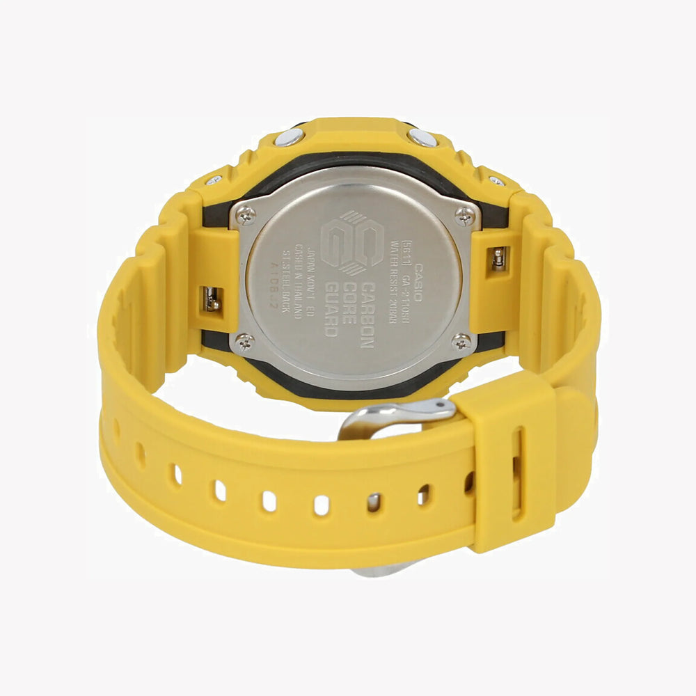 Casio G-Shock Ga-2110su-9adr - Tough Luxury For Modern Adventurers Men's Watch With Beige Resin BAnd and Bold Black Dial by i-watch
