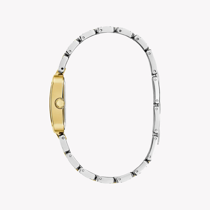 Chic Radiance Women's Gold & Green Watch, Stainless Steel | Gw0865l4 by i-watch