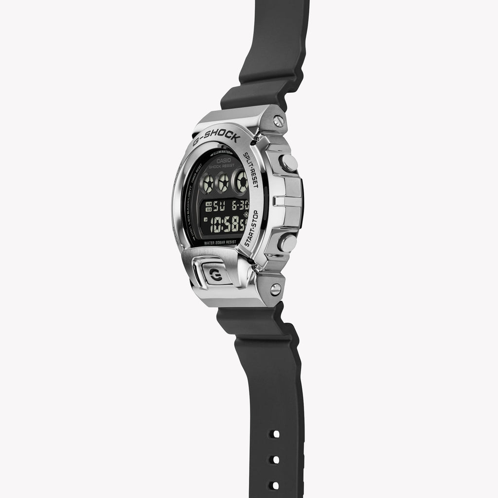 CASIO G-SHOCK GM-6900U-1DR - SPORTY ELEGANCE MEN'S WATCH WITH BLACK RESIN BAND & STAINLESS STEEL CASE-i-Watch-6