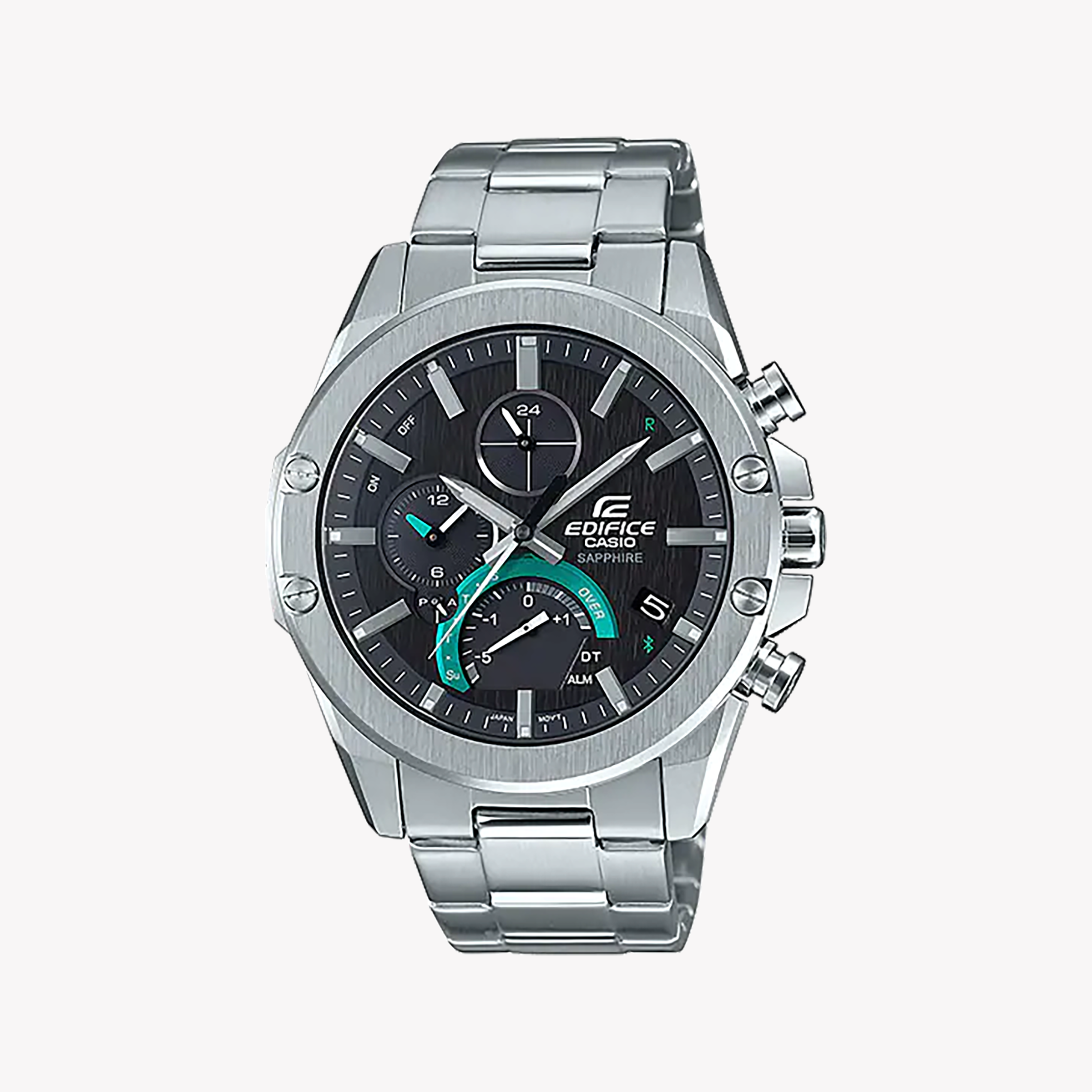 CASIO EDIFICE EQB-1000D-1ADR - RUGGED ELEGANCE MEN'S SMART WATCH with Bluetooth and Water Resistance