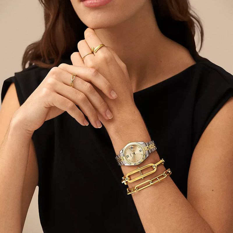 Fossil Women's Gold Watch, Gold Dial | Es4949 by i-watch