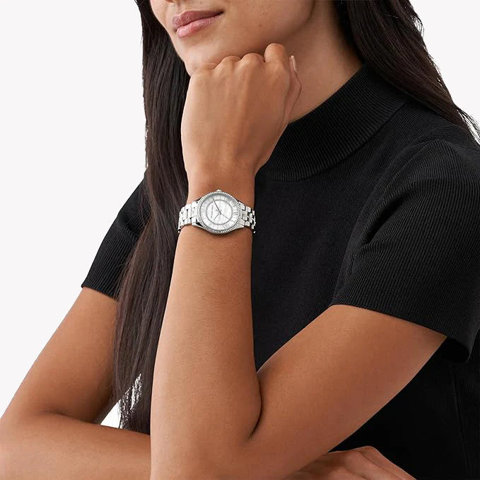 Michael Kors Women's Silver Stainless Steel Watch, Silver Dial | Mk3900 by i-watch