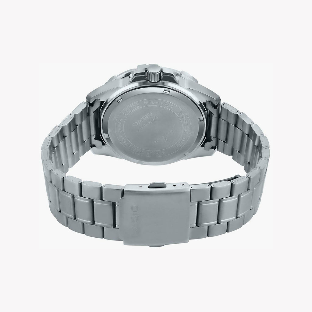 CASIO MTD-1069D-1A2VDF - SPORTY ELEGANCE MEN'S WATCH WITH STAINLESS STEEL BAND-i-Watch-4