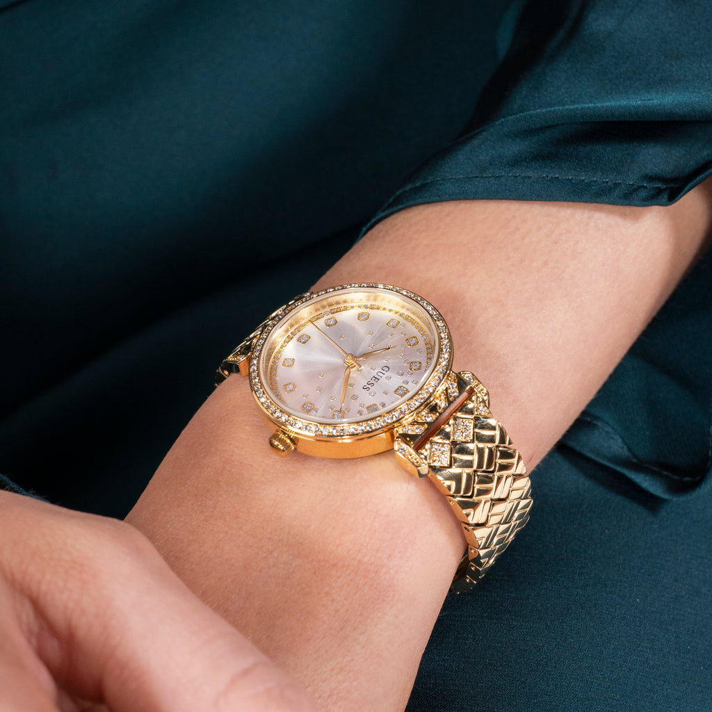 GUESS GW0763L2 RADIANT CHARM - ELEGANT GOLD WOMEN'S WATCH WITH WHITE DIAL-i-Watch-4