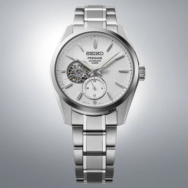 Seiko Men's Stainless Steel Watch, White Dial | Spb415j1 by i-watch