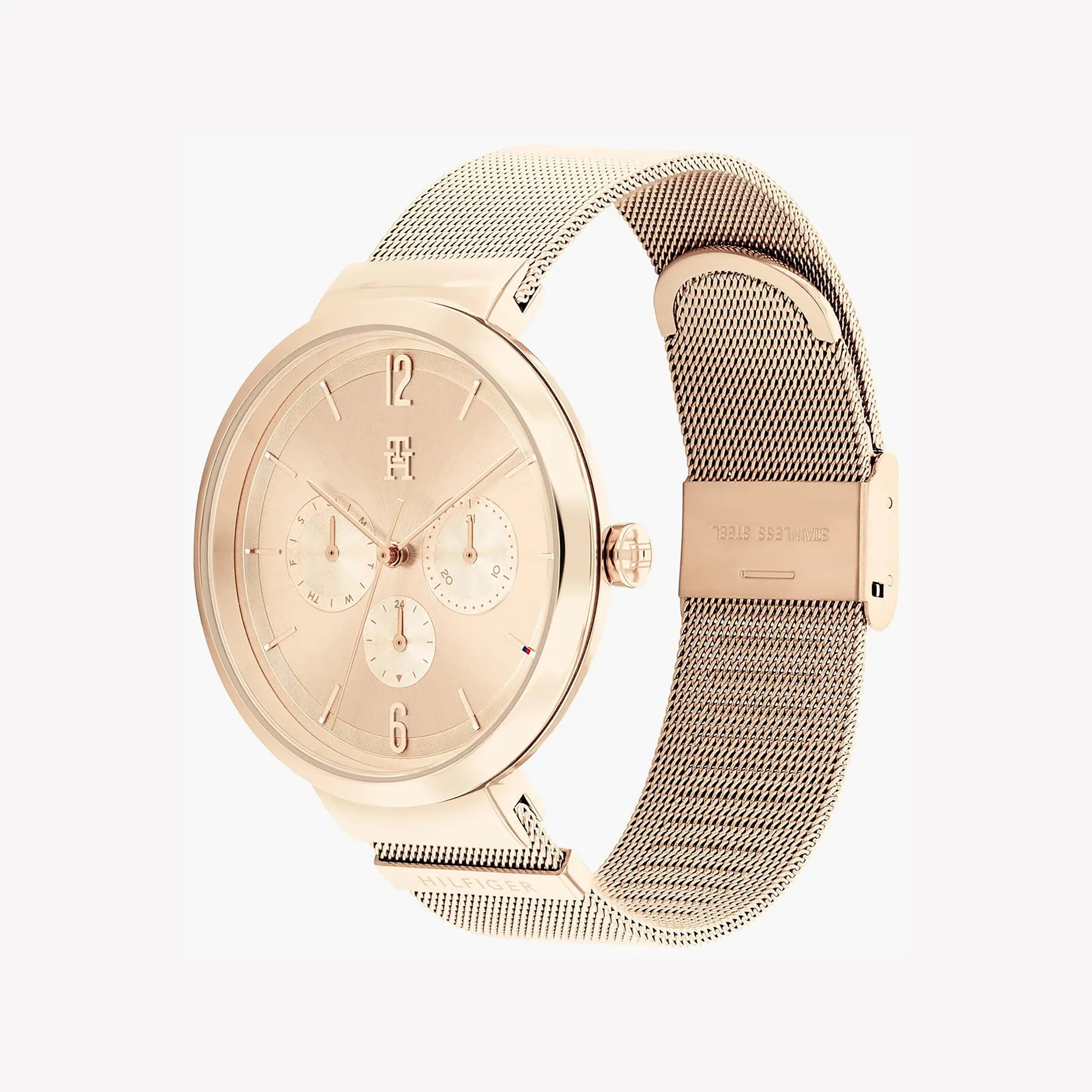 Strap Hilfiger Damenuhr Rosegold Tommy Hilfiger Women's Rose Gold