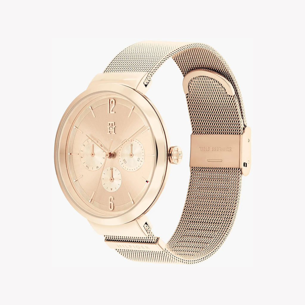 TOMMY HILFIGER 1683477 ROSE GOLD ELEGANCE - STYLISH WOMEN'S WATCH with Stainless Steel Band and Dial-i-Watch-2