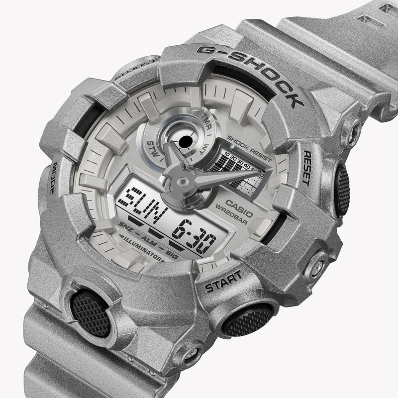 G-Shock Men's Gray Resin Watch, 200m Water Resistant | Ga-700ff-8adr by i-watch
