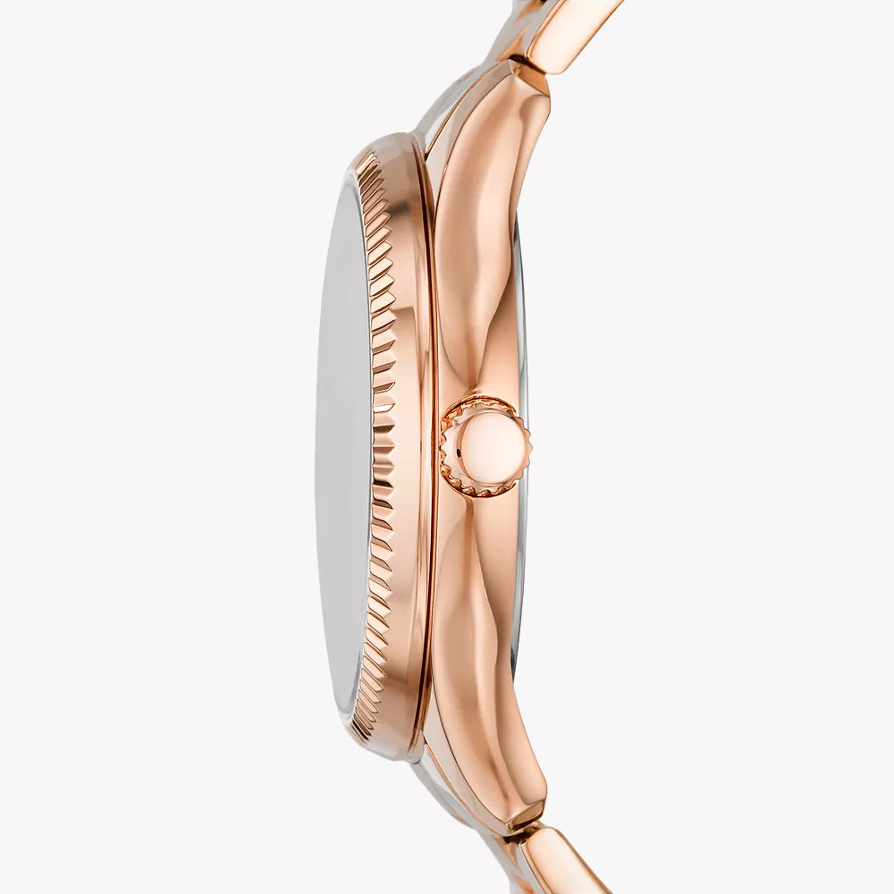 FOSSIL BQ3691 ROSE GOLD TIMEPIECE - ELEGANTLY CHIC WOMEN'S WATCH-i-Watch-2