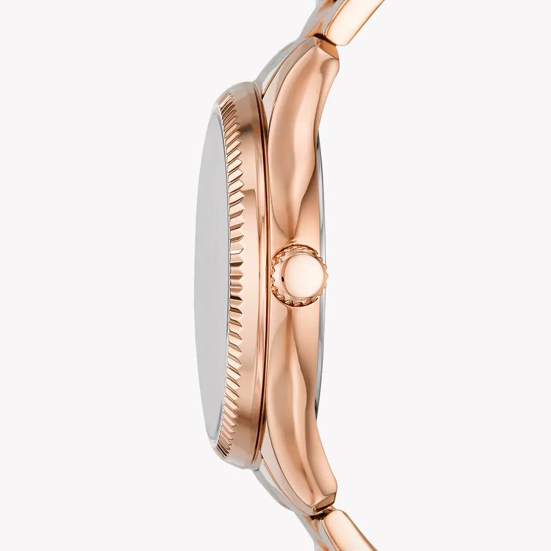 Fossil Women's Rose Gold Watch, Stainless Steel | Bq3691 by i-watch