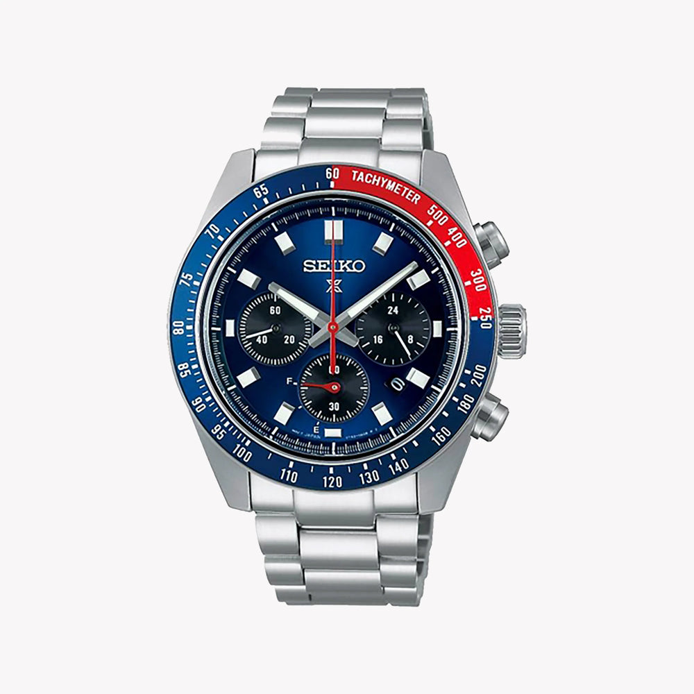 SEIKO PROSPEX SSC913P1 Men's Solar Watch, 41.4mm, Blue Dial-i-Watch