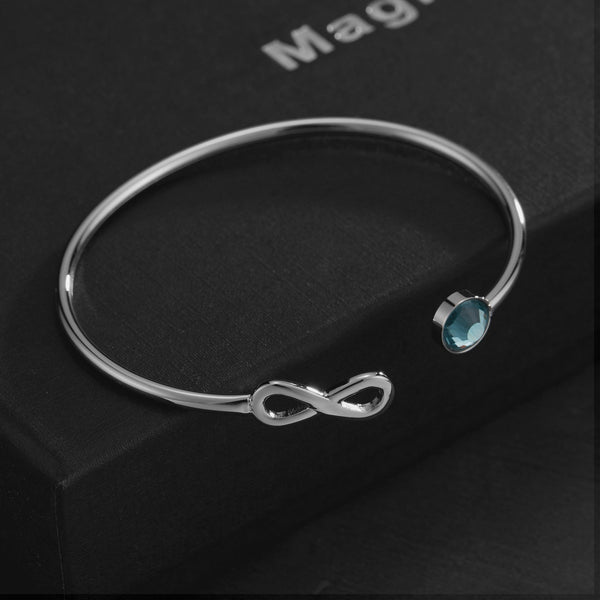 Zink Women's Silver Stainless Steel Bracelet | Zfbg005sbl