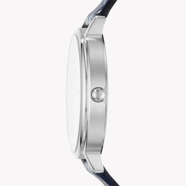 Emporio Armani Women's Silver Watch, White Dial | Ar11095 by i-watch