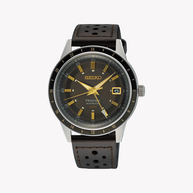Seiko Presage SSK013J1 Automatic Men's Watch - Elegant Brown Dial-i-Watch