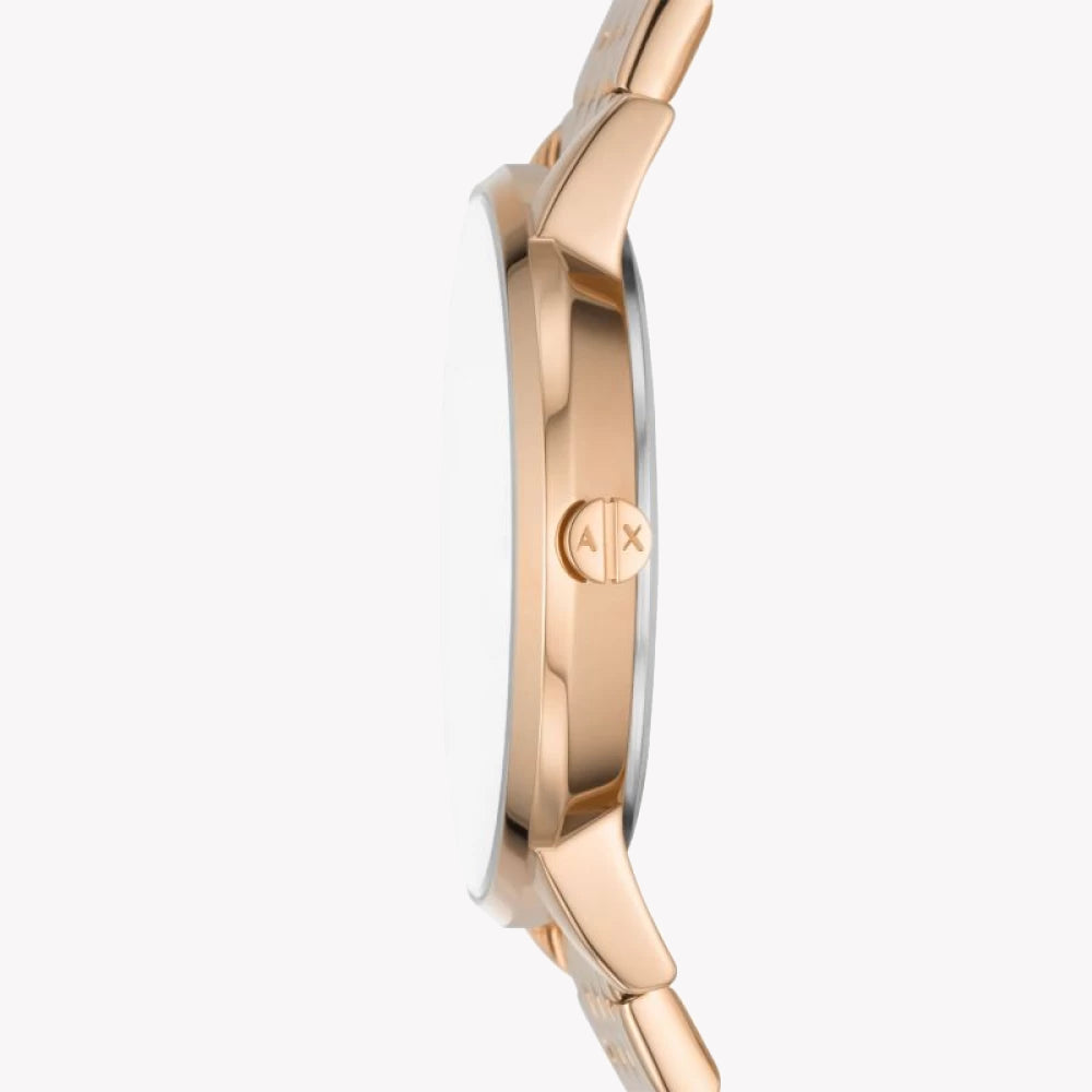 ARMANI EXCHANGE AX5581 RADIANT ROSE GOLD - ELEGANT WOMEN'S ANALOG WATCH-i-Watch-2