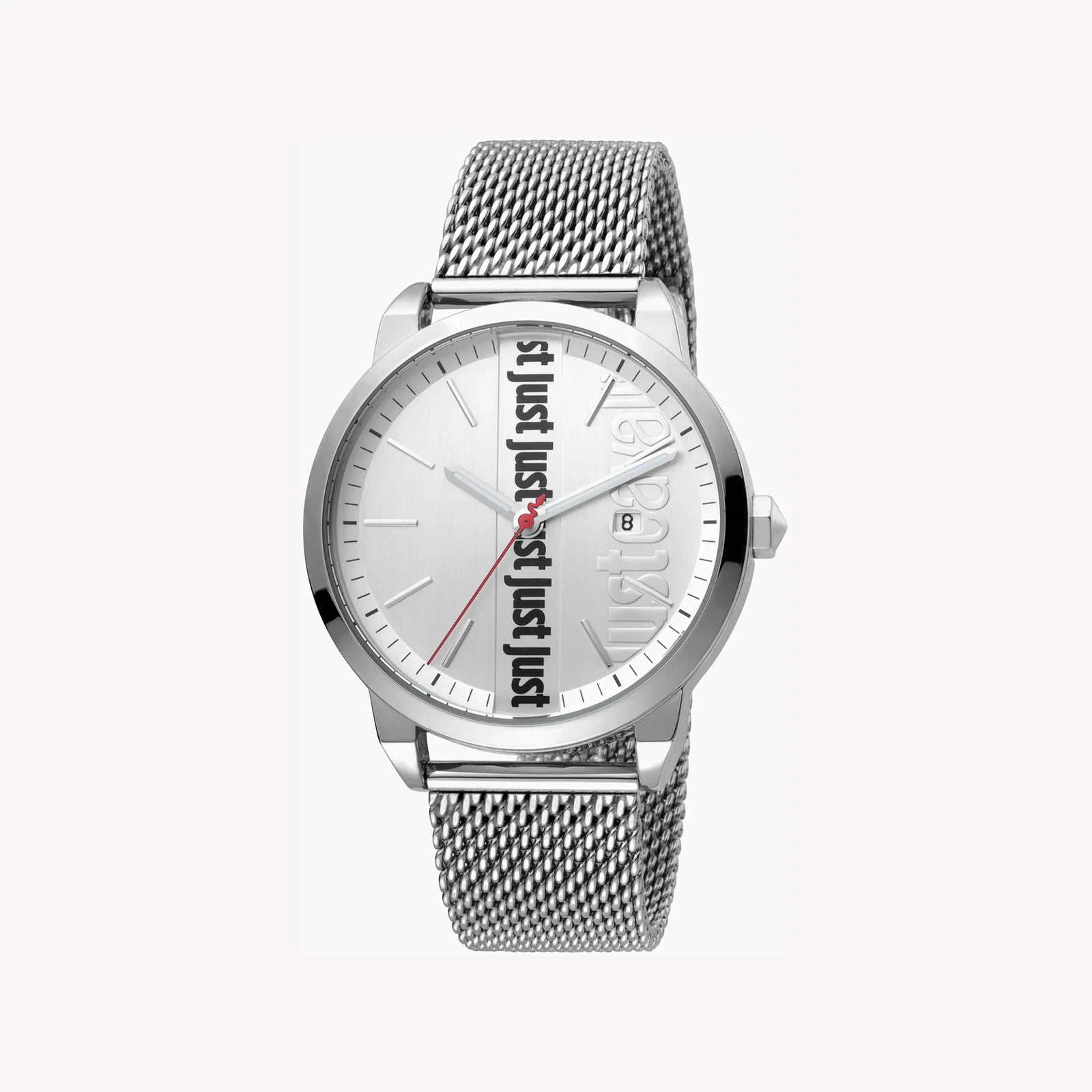 Just Cavalli Men's Silver Stainless Steel Watch, Silver Dial | Jc1g141m0055 by i-watch