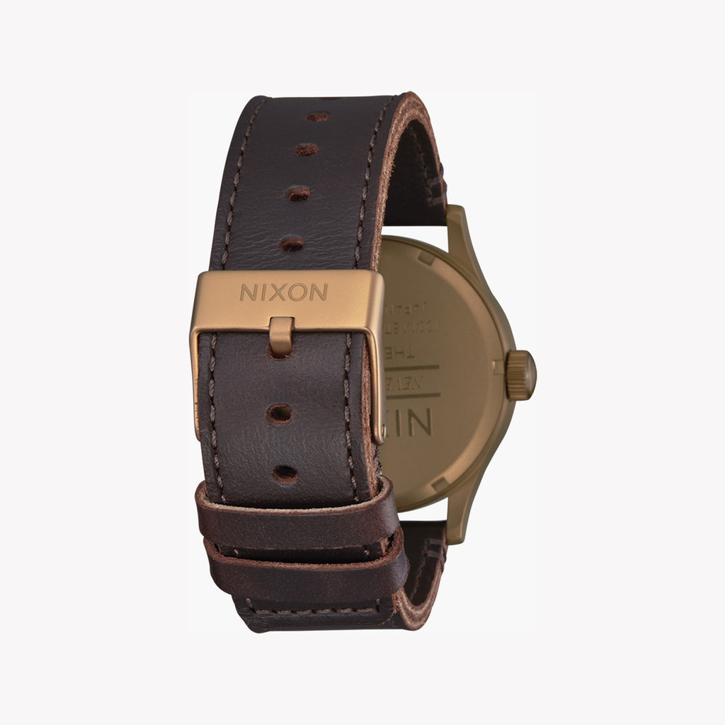 NIXON A105-5145 BOLD STYLE - TIMELESS BRONZE & LEATHER MEN'S WATCH-i-Watch-3