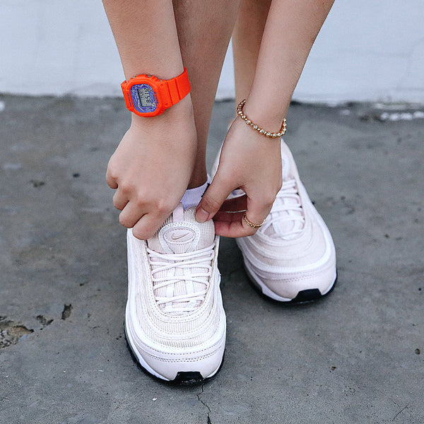 Baby-G Bgd-560sk-4dr - Vibrant Orange Sporty Adventure Watch For Women by i-watch