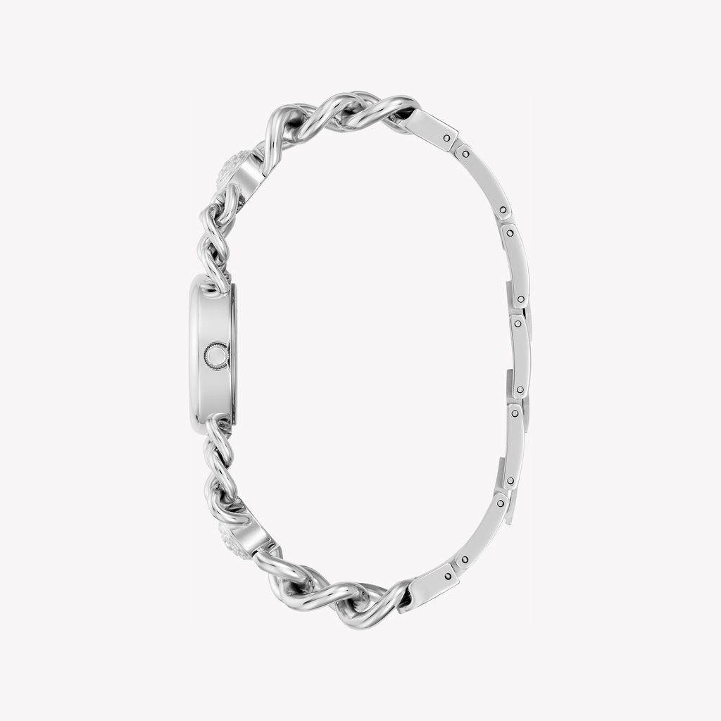 GUESS GW0758L1 SILVER CHIC - ELEGANT WOMEN'S WATCH WITH STAINLESS STEEL BAND & WHITE DIAL-i-Watch-2