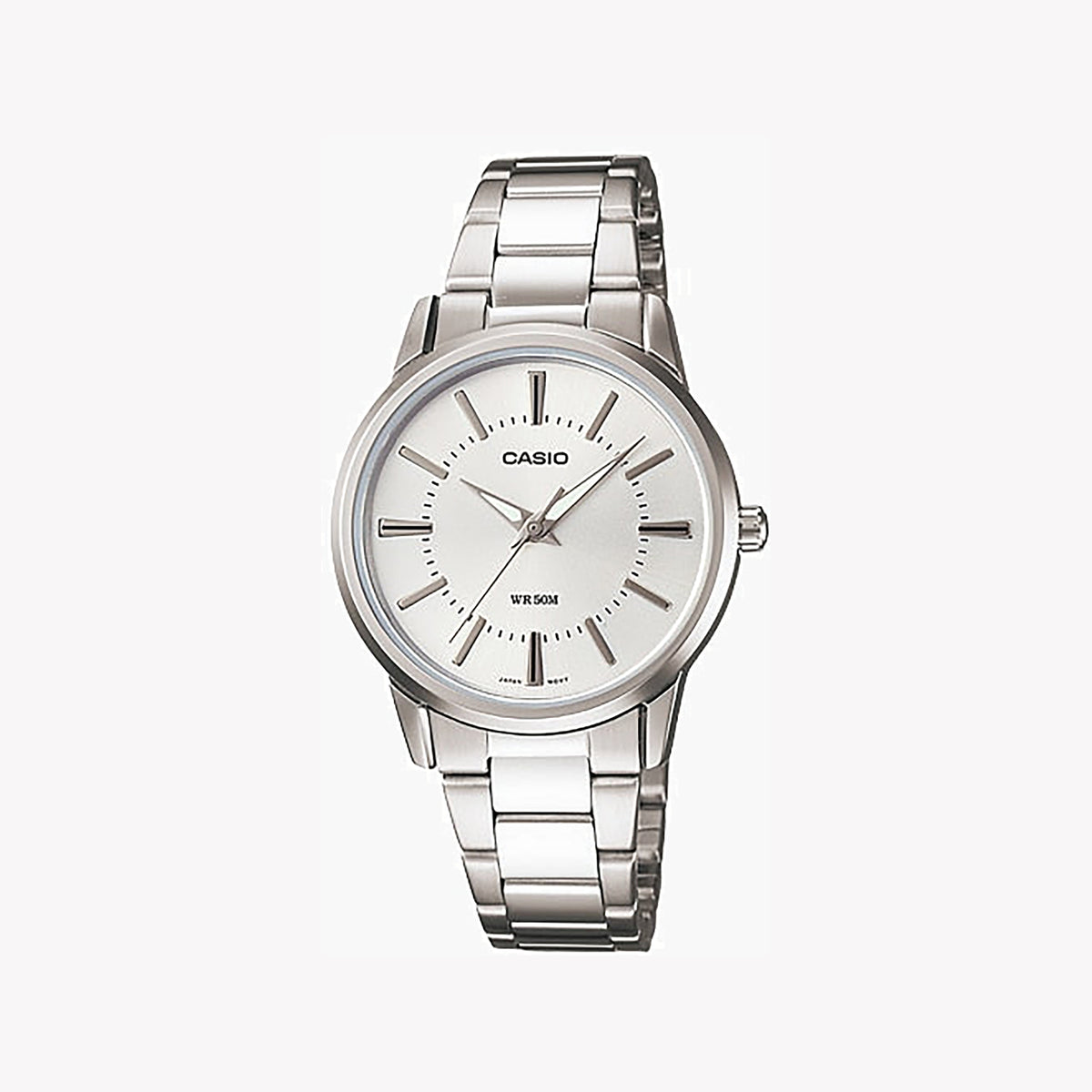 CASIO LTP-1303D-7AVDF ELEGANCE - TIMELESS STAINLESS STEEL WOMEN'S WATCH WITH SOPHISTICATED SILVER FINISH