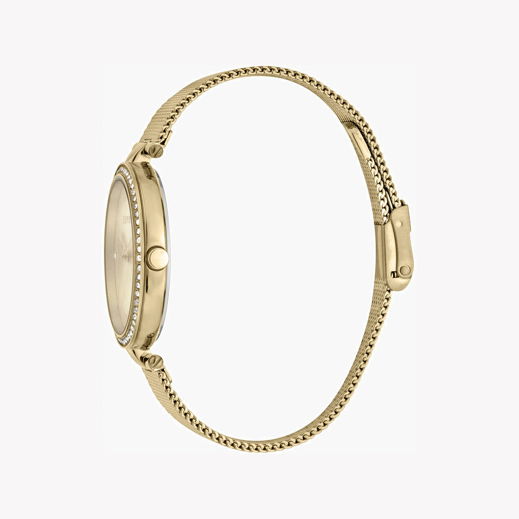 ESPRIT Women's Watch with Gold Stainless Steel Case and Gold Stainless Steel Band-i-Watch-2