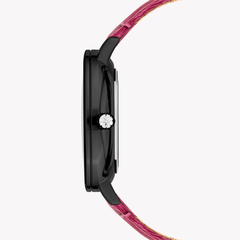 Police Women's Black Watch, Pink Leather Band | P16032msb02 by i-watch