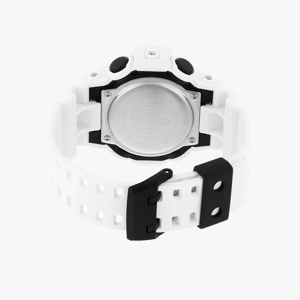 G-Shock Men's White Resin Watch, Super Illuminator | Ga-700-7adr by i-watch