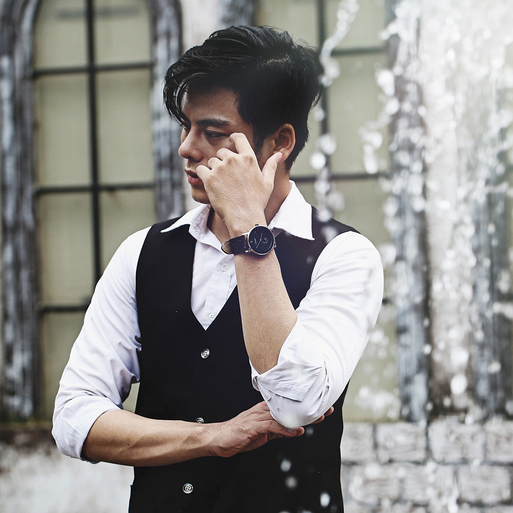 CITIZEN BE9182-06E - MONTRE POUR HOMMES AUDACIEUX ET SOPHISTIQUÉES AVEC UNE ÉLÉGANCE OR ET NOIRE