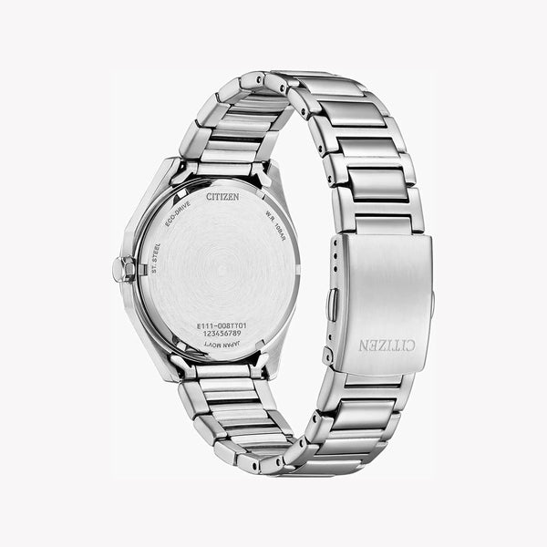 Citizen Men's Silver Stainless Steel Watch, White Dial | Bm7620-83a by i-watch