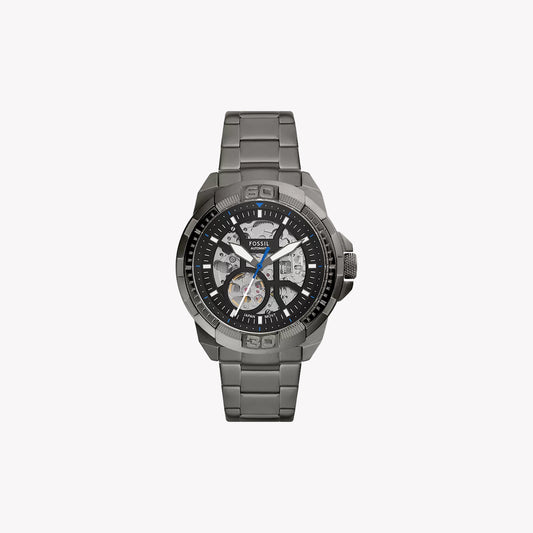 Bronson Automatic Smoke Stainless Steel Watch ME3218